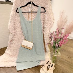 SOLD- Zara Sleeveless Scoop Neck Long Dress